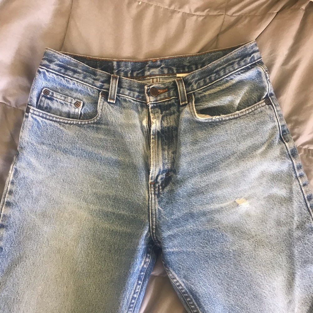 High waisted mom jeans